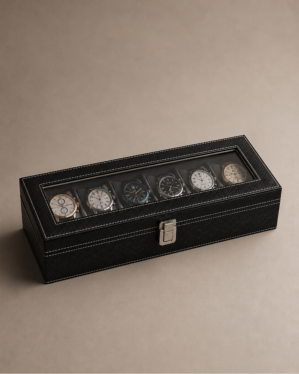 Watch Storage Box - 6 Cushions