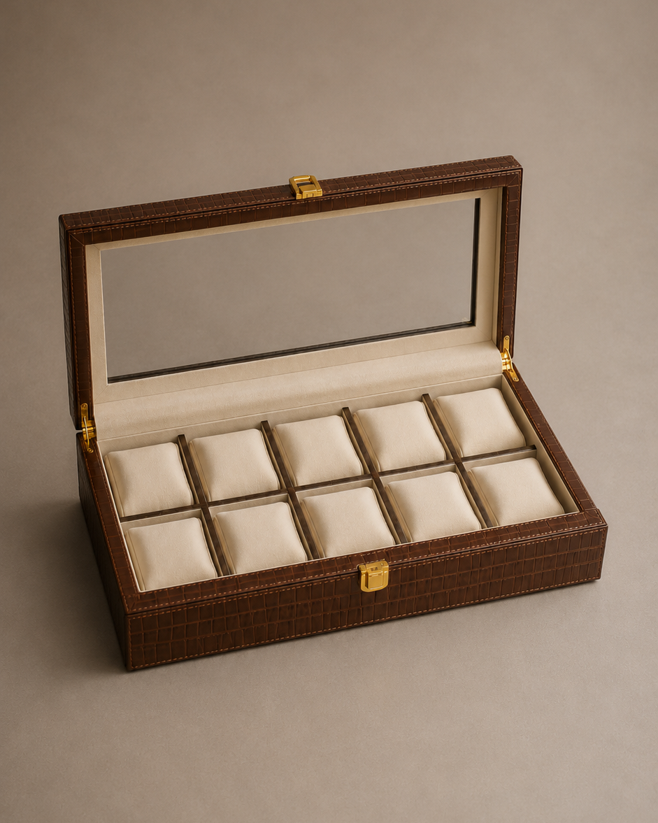 Watch Storage Box - 10 Cushions