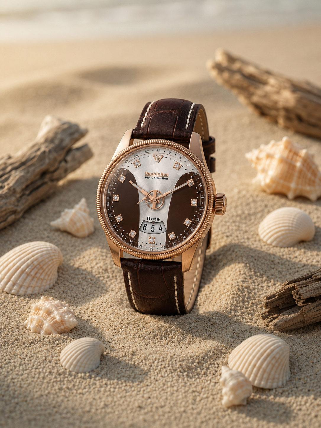 Double Run VIP Luxury Men's Watch - Colours Available