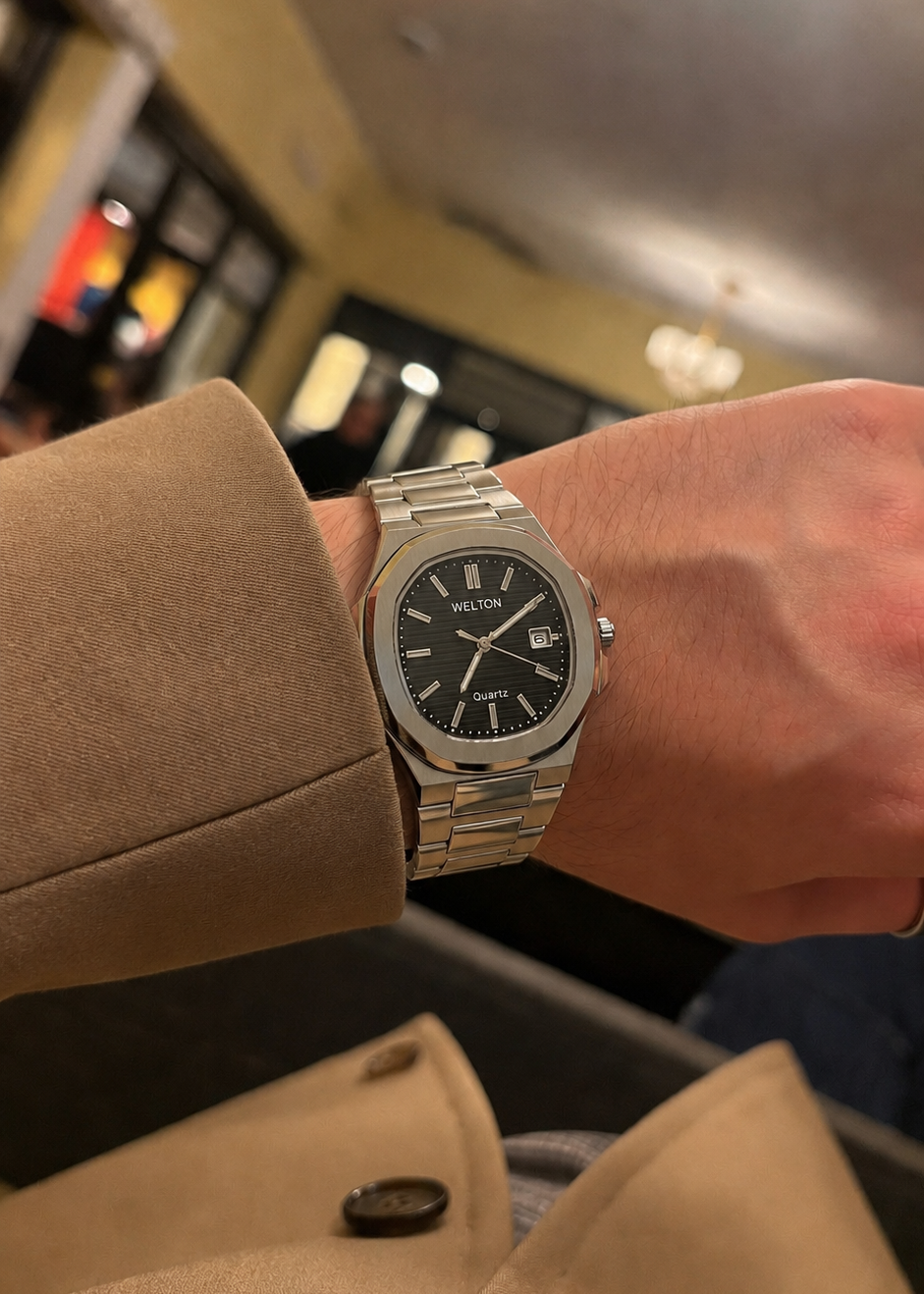 Welton Quartz Men's Luxury Watch - Colours Available