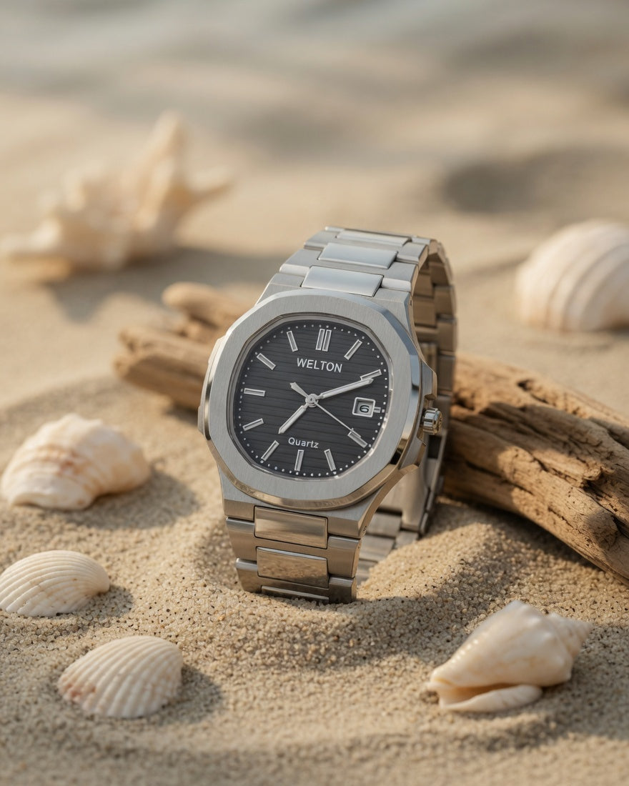 Welton Quartz Men's Luxury Watch - Colours Available